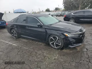 2022 Honda Accord Sedan Sport SE with VIN 1HGCV1F40NA081261, listed as a Copart auction lot 49120795 with 29,076 mi miles and Salvage Title. Bid and sale history available at carsss.com. Image 4.