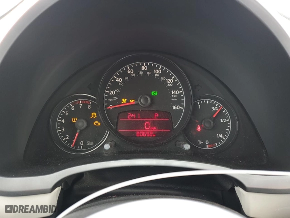 2012 Volkswagen Beetle 2.5L PZEV with VIN 3VWJP7ATXCM606633, listed as a Copart auction lot 85889244 with 80,652 mi miles and Salvage Title. Bid and sale history available at carsss.com. Image 9.
