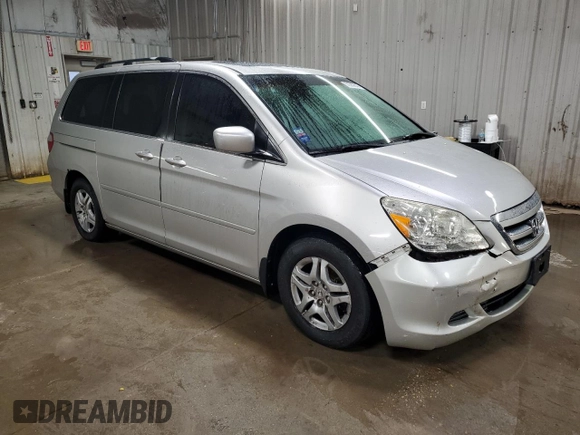 2006 Honda Odyssey EX-L with VIN 5FNRL38796B423266, listed as a Copart auction lot 51089645 with 172,799 mi miles and Salvage Title. Bid and sale history available at carsss.com. Image 4.