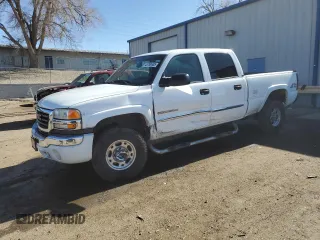 2004 GMC Sierra 2500HD SLE z VIN 1GTHK23U14F221133, wystawiony jako Copart lot #43758635 z przebiegiem Nie podano mil oraz Szkoda całkowita • Salvage title. Historia ofert i sprzedaży dostępna na DreamBid. Obrazek 1.