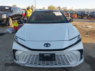 2025 Toyota Camry LE with VIN 4T1DAACK0SU012643, listed as a IAAI auction lot 41756342 with 37,693 mi miles. Bid and sale history available at carsss.com. Image 12.
