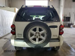 2006 Jeep Liberty Limited with VIN 1J4GL58K26W169185, listed as a Copart auction lot 55209035 with 123,186 mi miles and Salvage Title. Bid and sale history available at carsss.com. Image 6.