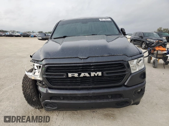 2019 Ram 1500 Big Horn/Lone Star with VIN 1C6SRFFT2KN782429, listed as a Copart auction lot 48110275 with 56,978 mi miles and Salvage Title. Bid and sale history available at carsss.com. Image 5.