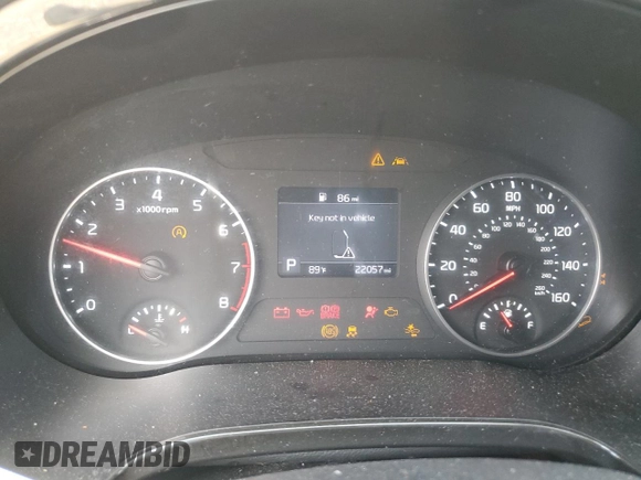 2022 Kia Seltos S with VIN KNDEUCAA3N7295757, listed as a Copart auction lot 61376625 with 22,057 mi miles and Clean title. Bid and sale history available at DreamBid. Image 9.