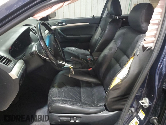 2006 Acura TSX with VIN JH4CL96886C020573, listed as a Copart auction lot 63776675 with 232,448 mi miles and Salvage title. Bid and sale history available at DreamBid. Image 7.