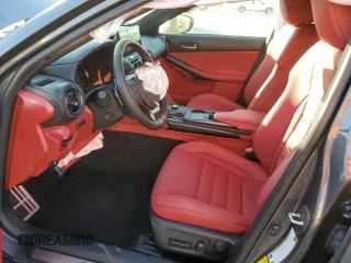 2023 Lexus IS with VIN JTHAP1D20P5002277, listed as a Copart auction lot 43239005 with 25,654 mi miles and Salvage Title. Bid and sale history available at carsss.com. Image 7.