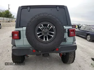 2024 Jeep Wrangler Willys с VIN 1C4RJXDG4RW266071, выставлен на аукционе Copart как лот 73152464 с пробегом 349 миль миль и Списание • Salvage title. История ставок и продаж доступна на DreamBid. Изображение 6.