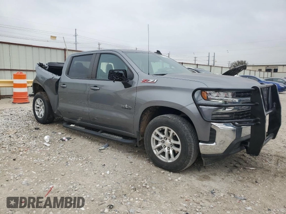 2021 Chevrolet Silverado 1500 LT with VIN 3GCUYDED2MG461666, listed as a Copart auction lot 78945304 with 36,867 mi miles and Salvage Title. Bid and sale history available at carsss.com. Image 4.