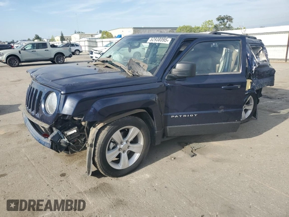 2014 Jeep Patriot Latitude with VIN 1C4NJPFA9ED509614, listed as a Copart auction lot 52938095 with 29,212 mi miles and Salvage title. Bid and sale history available at DreamBid. Image 1.