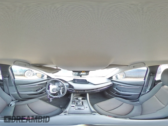 2020 Mazda 3 with VIN 3MZBPABL3LM127020, listed as a Copart auction lot 43922405 with 50,342 mi miles and Salvage title. Bid and sale history available at DreamBid. Image 13.