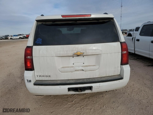 2017 Chevrolet Tahoe LT with VIN 1GNSKBKC2HR239229, listed as a Copart auction lot 41526435 with 0 mi miles and Salvage Title. Bid and sale history available at carsss.com. Image 6.