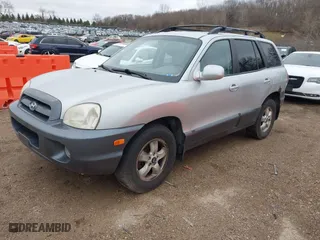 2006 Hyundai Santa Fe GLS with VIN KM8SC13E96U038613, listed as a IAAI auction lot 41871317 with 151,892 mi miles. Bid and sale history available at carsss.com. Image 2.