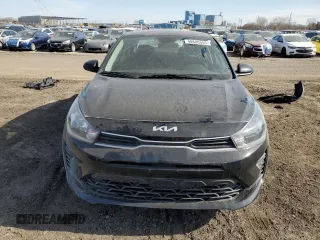 2022 Kia Rio S with VIN 3KPA24AD3NE501857, listed as a Copart auction lot 48806355 with 37,550 mi miles and Salvage Title. Bid and sale history available at carsss.com. Image 5.