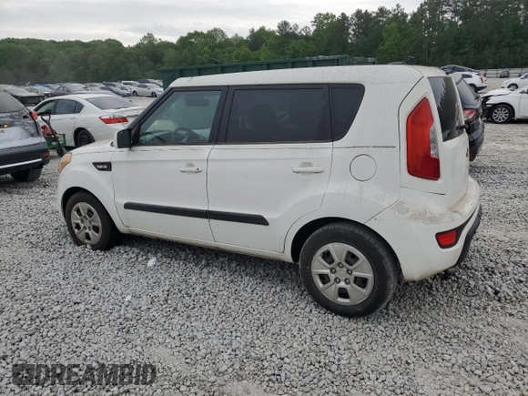2012 Kia Soul with VIN KNDJT2A53C7456734, listed as a Copart auction lot 54108035 with 160,436 mi miles and Clean Title. Bid and sale history available at carsss.com. Image 2.