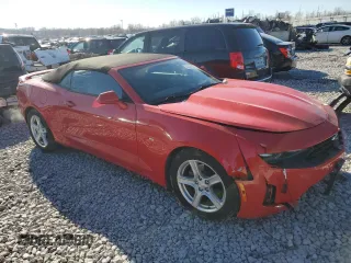 2020 Chevrolet Camaro 1LT with VIN 1G1FB3DX2L0101941, listed as a Copart auction lot 82221924 with 44,421 mi miles and Salvage Title. Bid and sale history available at carsss.com. Image 4.
