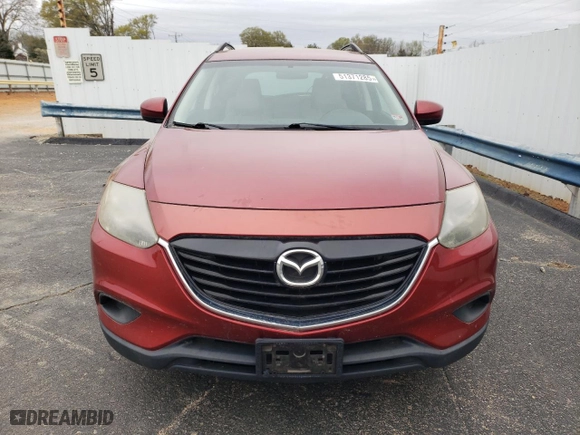 2014 Mazda CX-9 Touring with VIN JM3TB3CA0E0425911, listed as a Copart auction lot 51371285 with NaN miles and Clean Title. Bid and sale history available at carsss.com. Image 5.