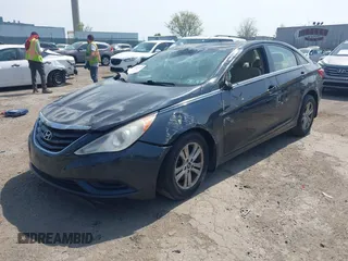 2012 Hyundai Sonata GLS with VIN 5NPEB4AC0CH422955, listed as a IAAI auction lot 42113670 with Not Provided miles. Bid and sale history available at carsss.com. Image 2.