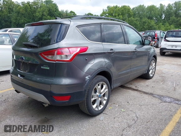 2013 Ford Escape SEL z VIN 1FMCU0H96DUC33699, wystawiony jako IAAI lot #42779073 z przebiegiem 120 992 mil mil oraz . Historia ofert i sprzedaży dostępna na DreamBid. Obrazek 4.