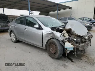 2013 Mazda 3 i SV with VIN JM1BL1TG8D1766217, listed as a Copart auction lot 51666635 with 149,306 mi miles and Salvage title. Bid and sale history available at DreamBid. Image 4.