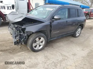 2016 Jeep Compass High Altitude Edition with VIN 1C4NJDEB7GD616849, listed as a Copart auction lot 51132055 with 168,076 mi miles and Salvage Title. Bid and sale history available at carsss.com. Image 1.