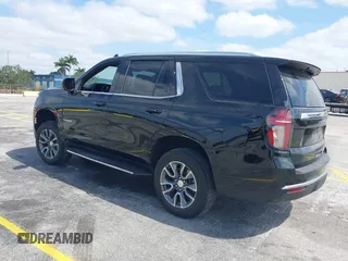 2024 Chevrolet Tahoe LT with VIN 1GNSCNKD5RR119420, listed as a IAAI auction lot 42099843 with 25,528 mi miles and . Bid and sale history available at DreamBid. Image 3.