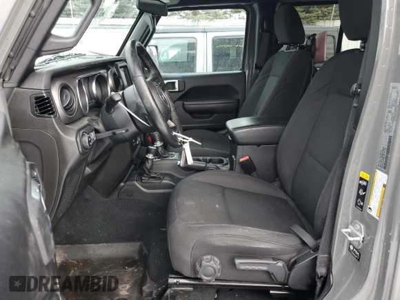 2022 Jeep Gladiator Texas Trail with VIN 1C6HJTAG4NL170016, listed as a Copart auction lot 44982765 with 35,542 mi miles and Salvage title. Bid and sale history available at DreamBid. Image 7.