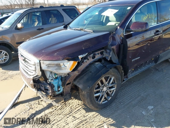 2017 GMC Acadia SLT with VIN 1GKKNMLS6HZ321860, listed as a IAAI auction lot 41679667 with 112,374 mi miles. Bid and sale history available at carsss.com. Image 6.