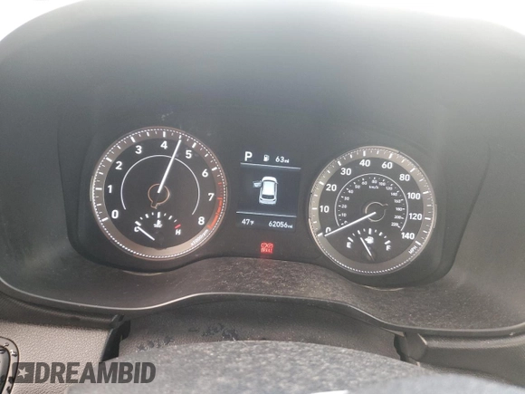 2021 Hyundai Venue SE with VIN KMHRB8A33MU069722, listed as a Copart auction lot 42709195 with 62,056 mi miles and Salvage Title. Bid and sale history available at DreamBid. Image 9.