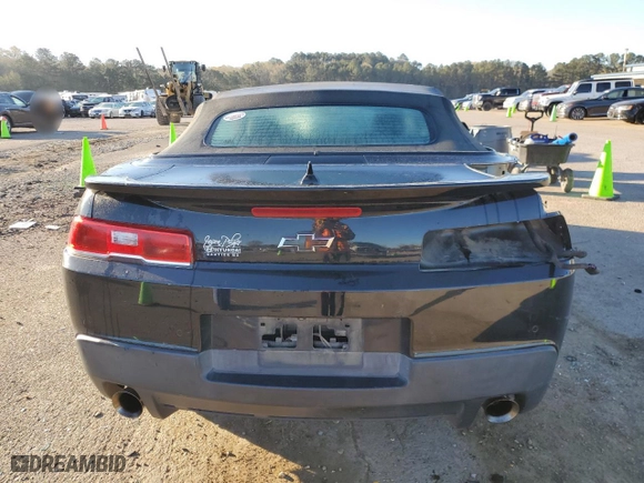 2015 Chevrolet Camaro LT with VIN 2G1FD3D3XF9224887, listed as a Copart auction lot 49961575 with 149,901 mi miles and Salvage Title. Bid and sale history available at carsss.com. Image 6.