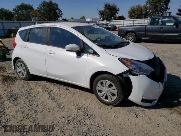 2018 Nissan Note SV with VIN 3N1CE2CP1JL369458, listed as a Copart auction lot 72657324 with 126,693 mi miles and Salvage Title. Bid and sale history available at DreamBid. Image 4.