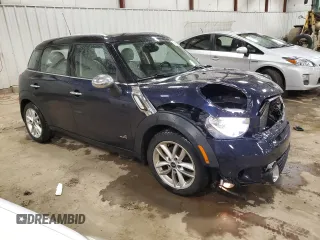 2013 MINI Countryman S ALL4 with VIN WMWZC5C5XDWM16477, listed as a Copart auction lot 51666385 with 112,383 mi miles and Salvage title. Bid and sale history available at DreamBid. Image 4.