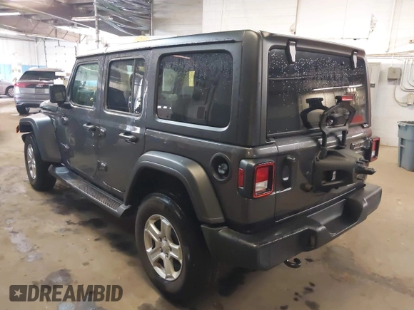 2022 Jeep Wrangler Unlimited Willys with VIN 1C4HJXDN9NW144374, listed as a IAAI auction lot 42325098 with 10,948 mi miles and . Bid and sale history available at DreamBid. Image 3.