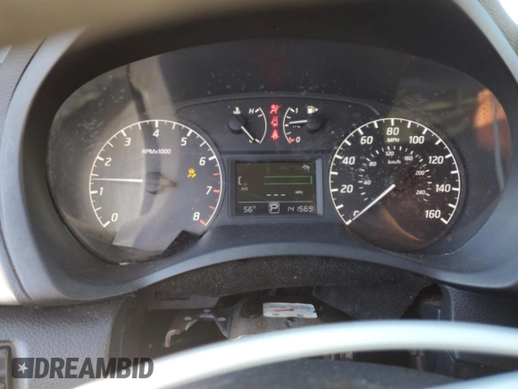 2016 Nissan Sentra S with VIN 3N1AB7AP1GY215635, listed as a Copart auction lot 48471345 with 141,569 mi miles and Clean Title. Bid and sale history available at carsss.com. Image 9.