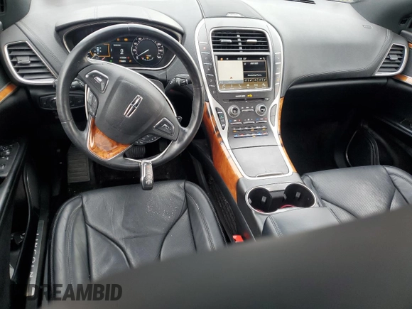 2017 Lincoln MKX Reserve with VIN 2LMPJ6LP0HBL19173, listed as a Copart auction lot 51507575 with 107,592 mi miles and Clean Title. Bid and sale history available at carsss.com. Image 8.