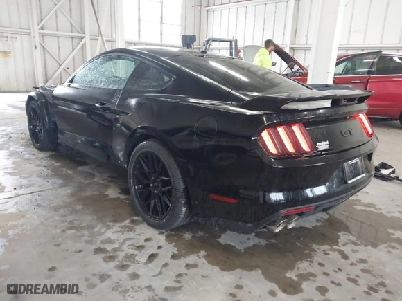 2015 Ford Mustang GT with VIN 1FA6P8CF1F5335127, listed as a IAAI auction lot 41757181 with 77,134 mi miles. Bid and sale history available at carsss.com. Image 3.