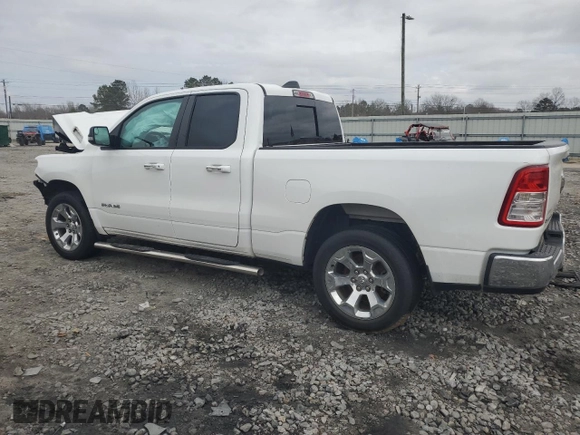 2020 Ram 1500 Big Horn with VIN 1C6RREBT5LN245943, listed as a Copart auction lot 43870225 with 84,038 mi miles and Salvage Title. Bid and sale history available at carsss.com. Image 2.