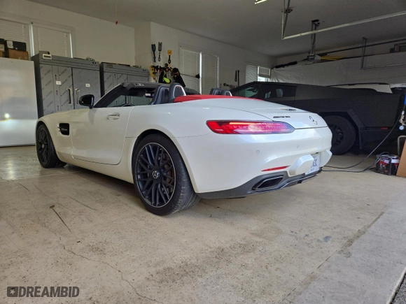 2018 Mercedes-Benz AMG GT with VIN WDDYK7HA2JA018312, listed as a Copart auction lot 48109065 with NaN miles and Salvage Title. Bid and sale history available at carsss.com. Image 3.