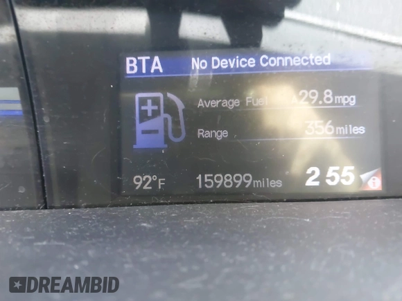 2013 Honda Civic LX with VIN 19XFB2F56DE077181, listed as a IAAI auction lot 42121707 with 159,899 mi miles and . Bid and sale history available at DreamBid. Image 15.