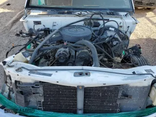 1992 Dodge Dakota "S" with VIN 1B7GL26X1NS529555, listed as a Copart auction lot 65251054 with 220,482 mi miles and Salvage Title. Bid and sale history available at carsss.com. Image 12.