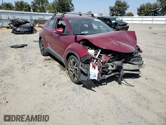 2018 Toyota C-HR XLE with VIN JTNKHMBX9J1011251, listed as a Copart auction lot 71813564 with 60,941 mi miles and Salvage Title. Bid and sale history available at carsss.com. Image 11.