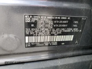 2021 Toyota RAV4 LE with VIN 2T3F1RFV6MC247024, listed as a Copart auction lot 56570715 with 49,043 mi miles and Salvage title. Bid and sale history available at DreamBid. Image 13.