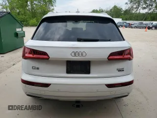 2018 Audi Q5 Premium Plus with VIN WA1BNAFY8J2061061, listed as a Copart auction lot 60143105 with 71,776 mi miles and Clean title. Bid and sale history available at DreamBid. Image 6.