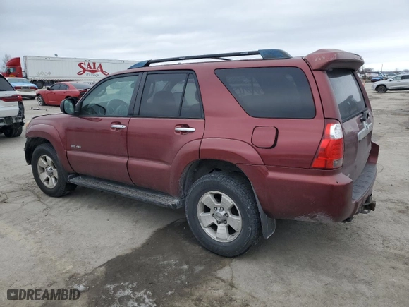 2006 Toyota 4Runner SR5 with VIN JTEBT14R868033977, listed as a Copart auction lot 42383785 with 265,616 mi miles and Salvage Title. Bid and sale history available at carsss.com. Image 2.