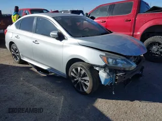 2017 Nissan Sentra SR Turbo with VIN 3N1CB7AP7HY238718, listed as a IAAI auction lot 41402228 with 37,397 mi miles. Bid and sale history available at carsss.com. Image 1.