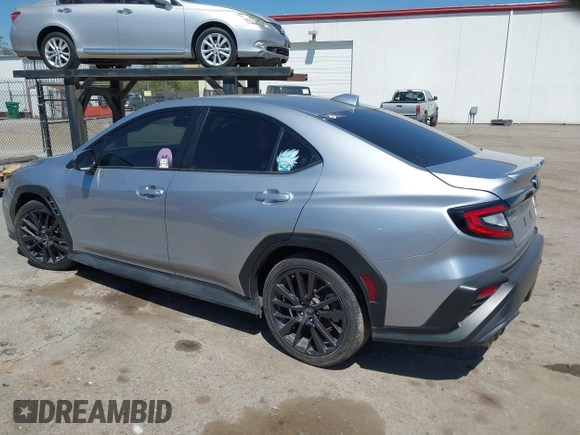 2022 Subaru WRX Premium with VIN JF1VBAF62N9028683, listed as a IAAI auction lot 42227871 with 21,234 mi miles and . Bid and sale history available at DreamBid. Image 3.