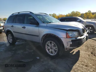 2004 Volvo XC90 with VIN YV1CZ91HX41076752, listed as a Copart auction lot 76127154 with 224,812 mi miles and Salvage Title. Bid and sale history available at carsss.com. Image 4.