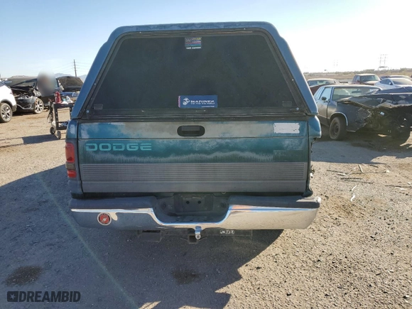 1995 Dodge Ram 1500 with VIN 1B7HC16YXSS375804, listed as a Copart auction lot 83647504 with 218,858 mi miles and Salvage Title. Bid and sale history available at carsss.com. Image 6.