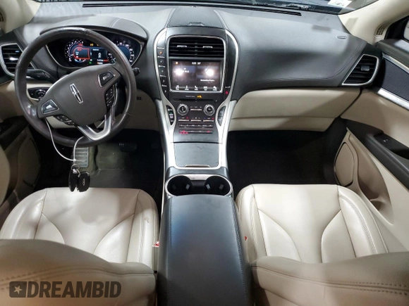 2018 Lincoln MKX Premiere with VIN 2LMPJ6JR8JBL36958, listed as a Copart auction lot 43585515 with 71,473 mi miles and Salvage Title. Bid and sale history available at carsss.com. Image 8.