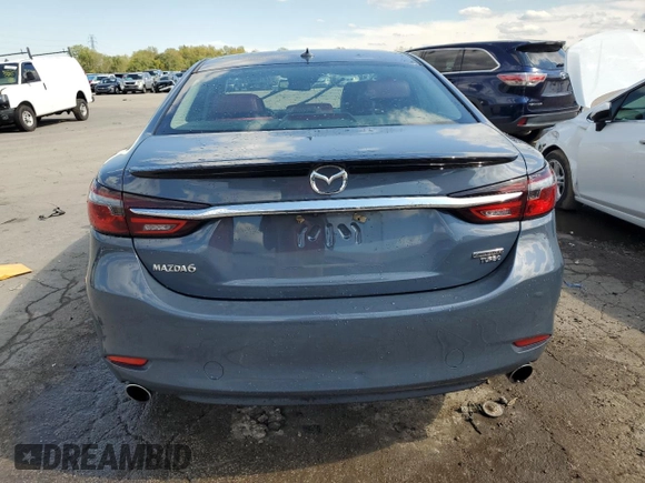 2021 Mazda 6 Grand Touring Reserve with VIN JM1GL1WY1M1616461, listed as a Copart auction lot 72760074 with 26,377 mi miles and Salvage Title. Bid and sale history available at DreamBid. Image 6.