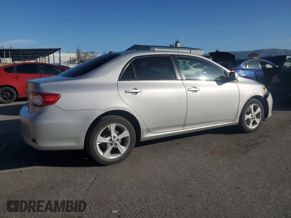 2012 Toyota Corolla L with VIN 2T1BU4EE0CC765650, listed as a Copart auction lot 49553865 with 145,947 mi miles and Salvage Title. Bid and sale history available at carsss.com. Image 3.